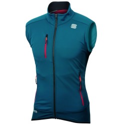 Тёплая разминочная безрукавка Sportful Apex WS Vest Корсар